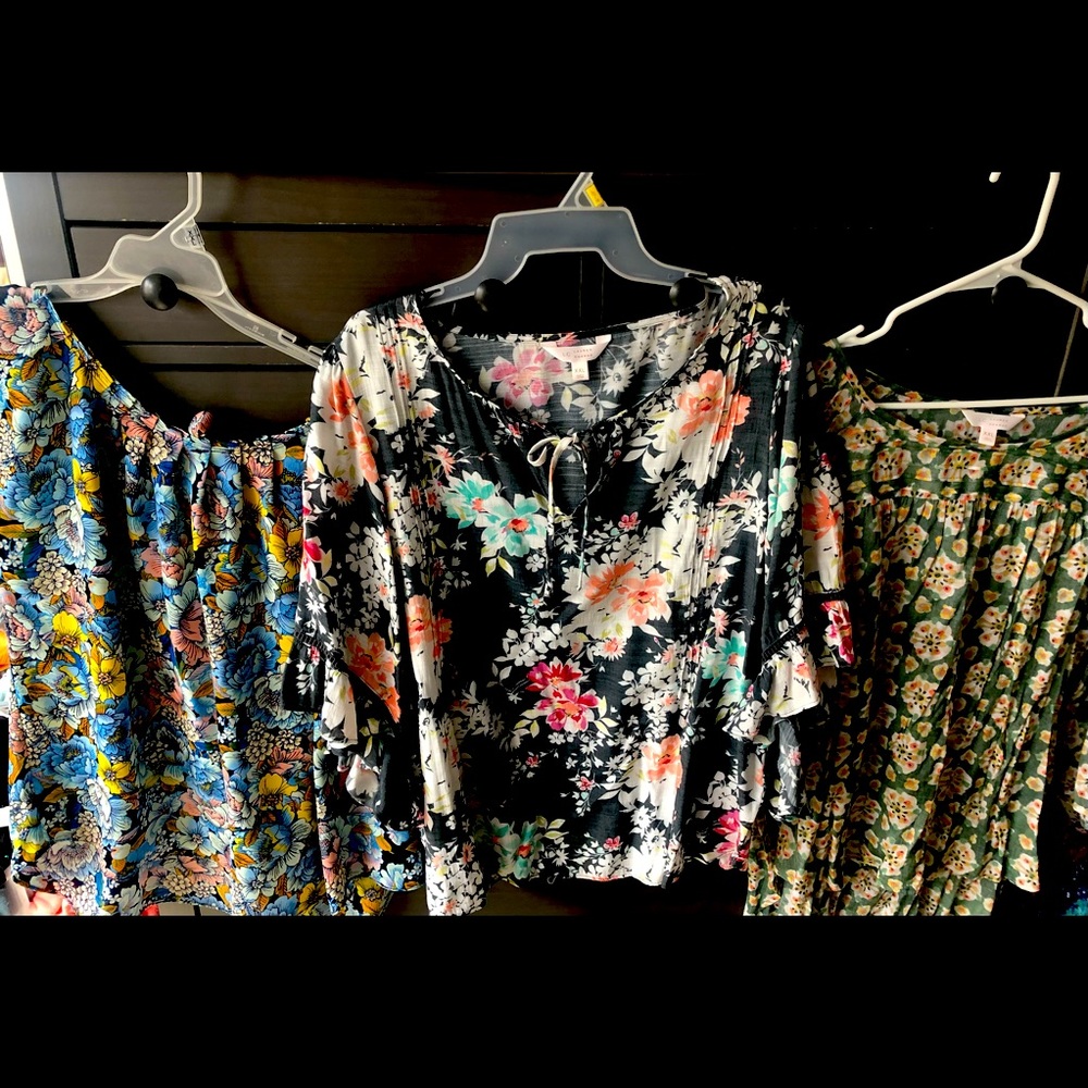 Lauren Conrad blouse bundle